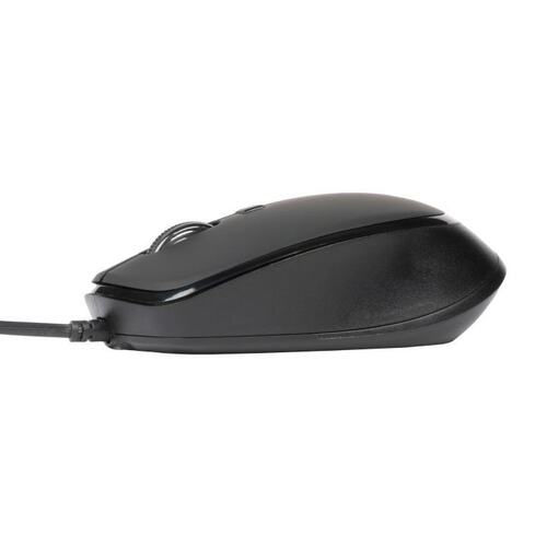 Мышь Filum FL-M10-BK оптическая проводная USB 4 кл., DPI: 800/1200/1600/2400, черная, Windows XP/Vista/7/8/10, MacOS Дл