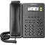 VoIP телефон Flyingvoice FIP-10P Черный, вид спереди