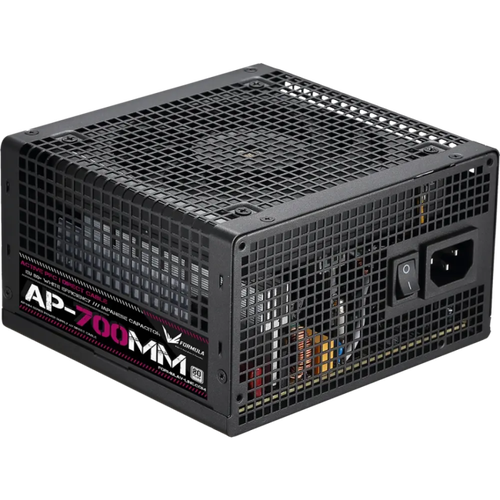 Блок питания Formula ATX 700W AP-700ММ 80 PLUS WHITE (20+4pin) APFC 120mm fan 6xSATA RTL