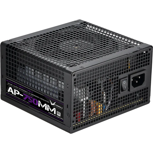 Блок питания Formula ATX 750W AP-750ММ 80 PLUS WHITE (20+4pin) APFC 120mm fan 6xSATA RTL