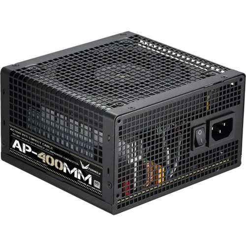 Блок питания Formula ATX 400W AP-400ММ 80 PLUS WHITE (20+4pin) APFC 120mm fan 6xSATA RTL