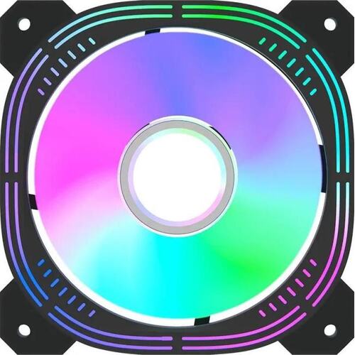 Вентилятор для корпуса Formula Nulight 12BK Reverse ARGB 120х120x25 черный 4-pin 25.34дБ (NULIGHT 12BK ARPW REVERSE) Re
