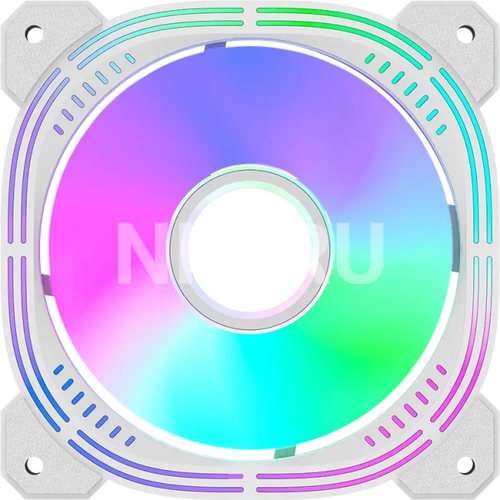 NULIGHT 12WH ARPW Вентилятор для корпуса Formula Nulight 12WH ARGB 120х120x25 белый 4-pin 25.34дБ () Ret