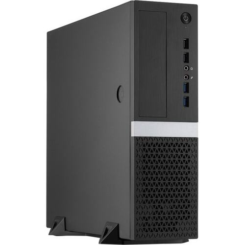 Foxline FL-211-TFX300S Корпус с блоком питания 300Вт./ Сase Foxline mATX Desktop 300W FL-211 mATX case, black, w/PSU TF