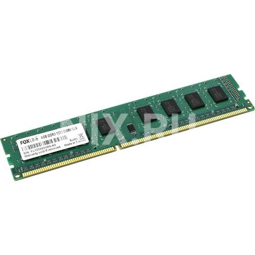 Модуль памяти Foxline <FL1333D3U9S-4G> DDR3 1x 4 Гб <PC3-10600>