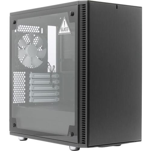 Корпус Miditower Fractal Design Define Mini C FD-CA-DEF-MINI-C-BK-TG MicroATX без БП с окном