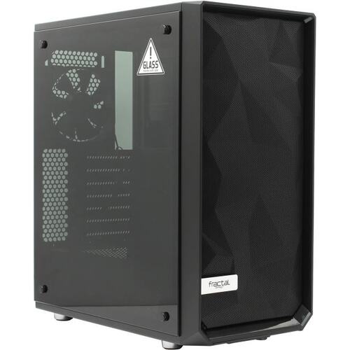 Корпус Miditower Fractal Design MESHIFY C FD-CA-MESH-C-BKO-TG ATX без БП с окном