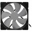 Вентилятор для корпуса Fractal Design Dynamic X2 GP-14 PWM (FD-FAN-DYN-X2-GP14-PWM-WT), вид спереди