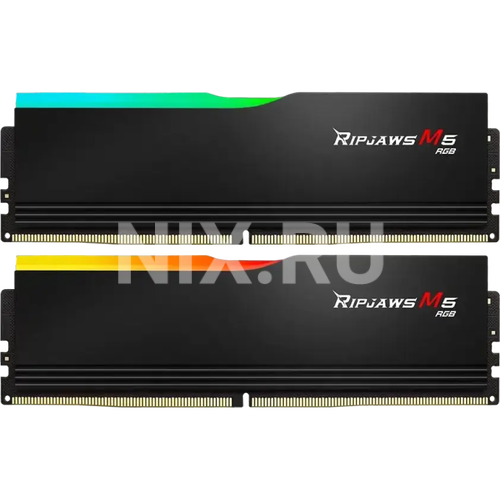Модуль памяти G.Skill RIPJAWS M5 <F5-6000J3040G32GX2-RM5RK> DDR5 2x 32 Гб <PC5-48000>