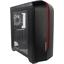 Корпус Minitower Gamemax Centauri H601 Black Red MicroATX без БП с окном, вид основной