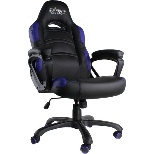 Широкое игровое кресло Gamemax Comfort Series GCR07 Blue