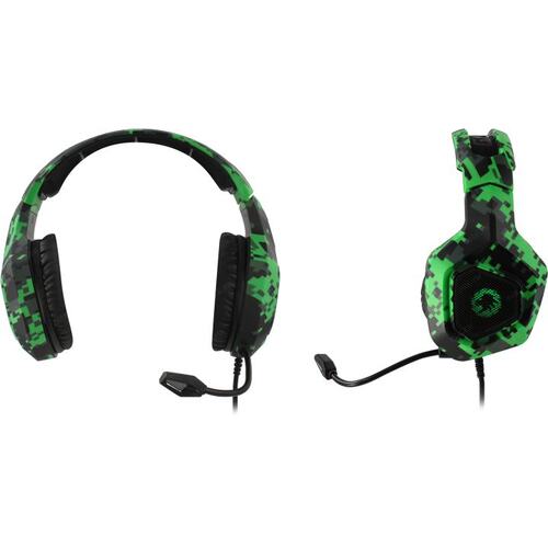 Наушники с микрофоном Gamemax HG300 Green