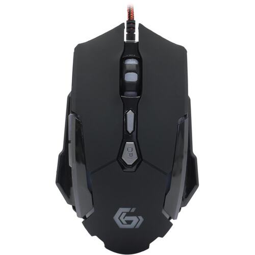 Проводная Мышь Gembird Black Series MG-600 (USB 2.0, 7btn, 3200 dpi)