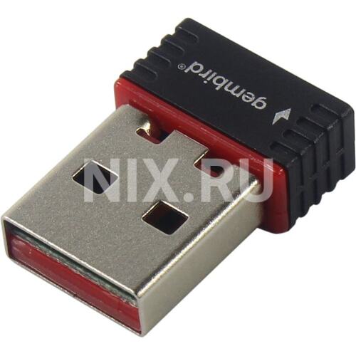 Gembird <WNP-UA-007> USB2.0 Wi-Fi Adapter (802.11b/g/n, 150Mbps)