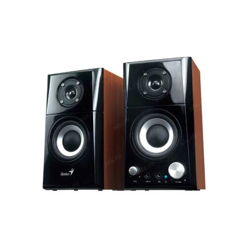 GENIUS 31730032400 Speakers Genius SP-HF500A II, Bluetooth, wood, 16 W, 100–240 V, color: wood