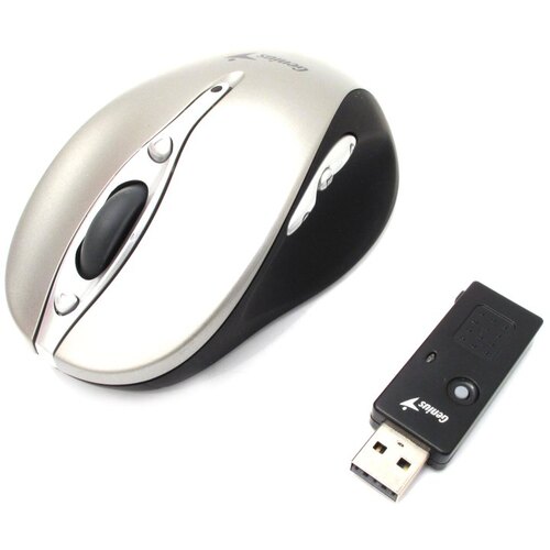 Беспроводная Мышь Genius Ergo 825 Laser (USB 1.1, 8btn, 1600 dpi)