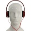 Наушники с микрофоном Genius HS-M450 Red, вид спереди