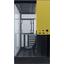 Корпус Miditower Geometric Future Model 5 Black Yellow E-ATX без БП с окном, вид спереди