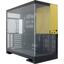 Корпус Miditower Geometric Future Model 5 Black Yellow E-ATX без БП с окном, вид основной