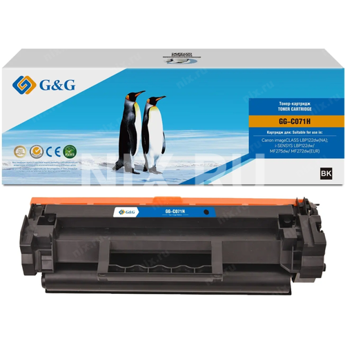 Картридж черный (или контейнер с черными чернилами) G&G GG-C071H