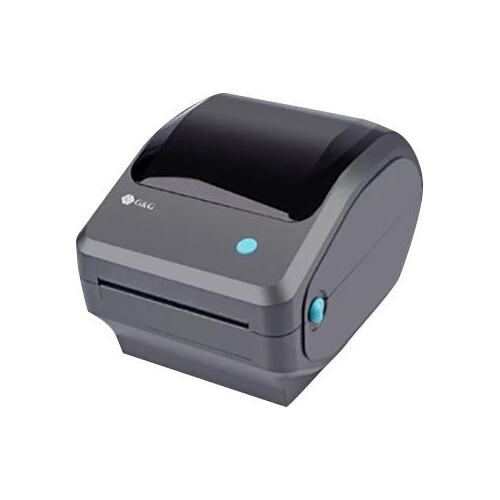 Термопринтер G&G GG-D410 203dpi 152мм/с/USB для печ.накл. черный
