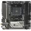 Материнская плата Socket AM4 GIGABYTE B450 I AORUS PRO WIFI 2DDR4 Mini-ITX с высокой заглушкой, вид сверху