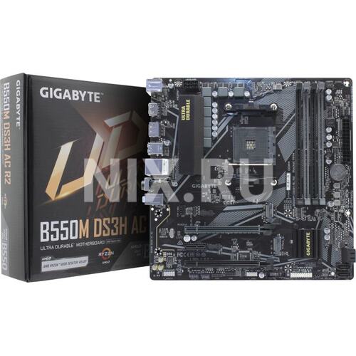 Материнская плата GIGABYTE B550M DS3H AC R2
