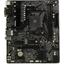 Материнская плата Socket AM4 GIGABYTE B550M S2H 2DDR4 MicroATX, вид сверху