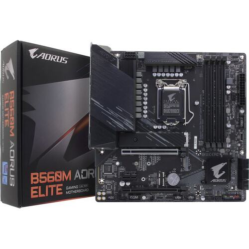 Материнская плата Socket LGA1200 GIGABYTE B560M AORUS ELITE 4DDR4 MicroATX