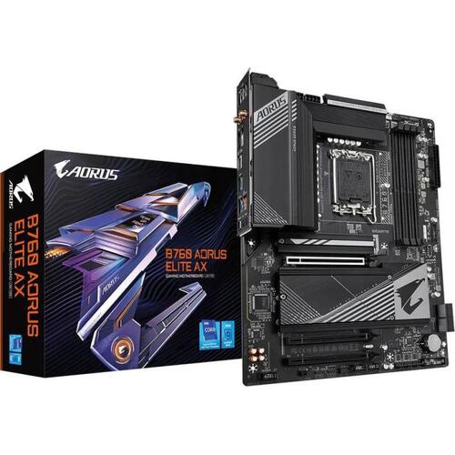 Материнская плата Socket LGA1700 GIGABYTE B760 AORUS ELITE AX 4DDR5 ATX