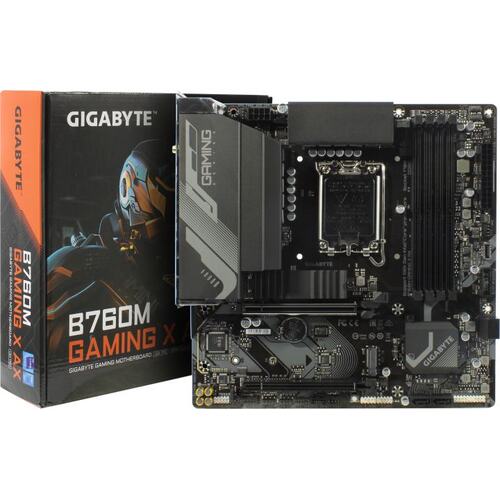 Материнская плата GIGABYTE B760M GAMING X AX