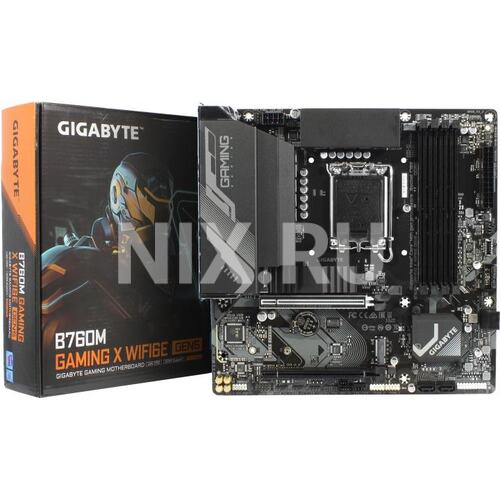 Материнская плата GIGABYTE B760M GAMING X WIFI6E GEN5
