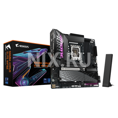 Материнская плата GIGABYTE B860M AORUS ELITE WIFI6E
