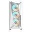 Miditower GIGABYTE C301 Glass White V2 <GB-C301GW> ATX без БП, вид спереди