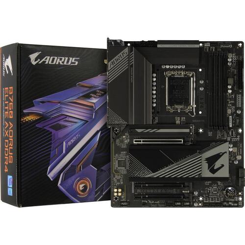 Материнская плата Socket LGA1700 GIGABYTE ELITE AX DDR4 (rev. 1.x) 4DDR4 ATX