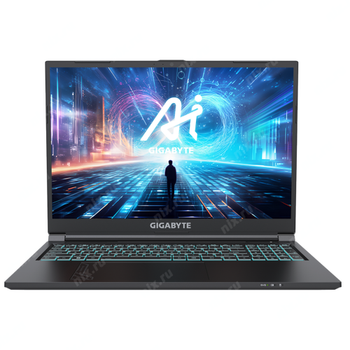Ноутбук GIGABYTE G6 <MF-H2KZ893KD> (Intel Core i7 13620H, 16 ГБ, 512 Гб SSD, GeForce<sup>®</sup> RTX 4050 (96 бит), noOS, 16")