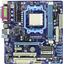 Материнская плата Socket AM3 GIGABYTE GA-M68M-S2P (rev. 2.3) 2DDR2 MicroATX, вид сверху
