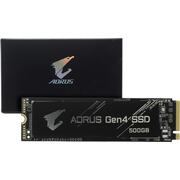 SSD GIGABYTE AORUS NVMe Gen4 <GP-AG4500G> (500 , M.2, M.2 PCI-E, Gen4 x4, 3D TLC (Triple Level Cell))