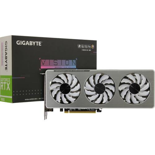 Игровая видеокарта GIGABYTE Vision GV-N3060VISION OC-12GD (rev.2.0) GeForce<sup>®</sup> RTX 3060 OC 12 Гб GDDR6