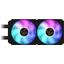 Игровая видеокарта GIGABYTE AORUS GV-N3080AORUSX W-12GD GeForce® RTX 3080 12 Гб GDDR6X, вид сверху