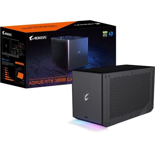 Внешняя видеокарта Thunderbolt 3 GIGABYTE AORUS GV-N3080IXEB-10GD (rev.2.0) GeForce<sup>®</sup> RTX 3080 10 Гб GDDR6X