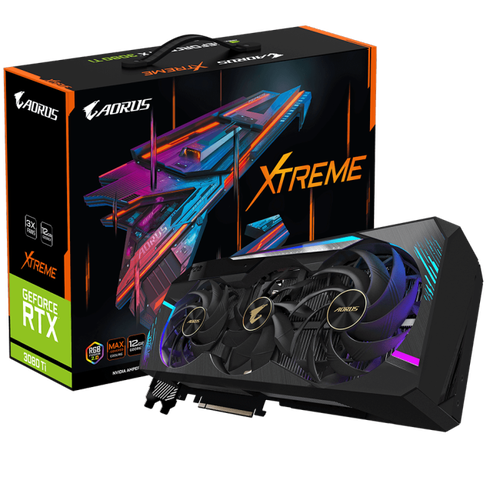 Игровая видеокарта GIGABYTE AORUS XTREME GV-N308TAORUS X-12GD GeForce<sup>®</sup> RTX 3080 Ti 12 Гб GDDR6X
