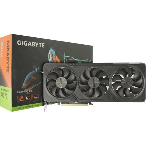 GIGABYTE Gaming GV-N4070GAMING OC-12GD GeForce<sup>®</sup> RTX 4070 12 Гб GDDR6X