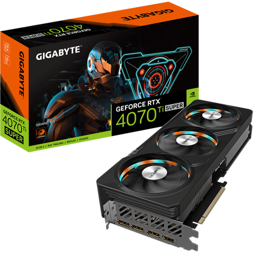 GIGABYTE Gaming GV-N407TSGAMING-16GD GeForce<sup>®</sup> RTX 4070 Ti SUPER 16 Гб GDDR6X