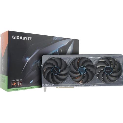 Игровая видеокарта GIGABYTE EAGLE GV-N4080EAGLE OC-16GD GeForce<sup>®</sup> RTX 4080 16 Гб GDDR6X