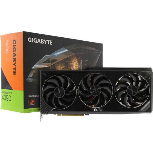 Игровая видеокарта GIGABYTE WINDFORCE GV-N4090WF3-24GD GeForce<sup>®</sup> RTX 4090 24 Гб GDDR6X