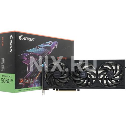 GIGABYTE AORUS GV-N506TAORUS E-16GD GeForce® RTX 5060 Ti OC