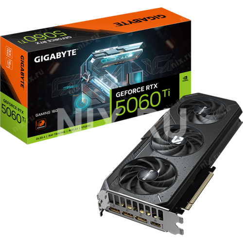 Игровая видеокарта GIGABYTE Gaming GV-N506TGAMING-16GD 1.0 GeForce® RTX 5060 Ti