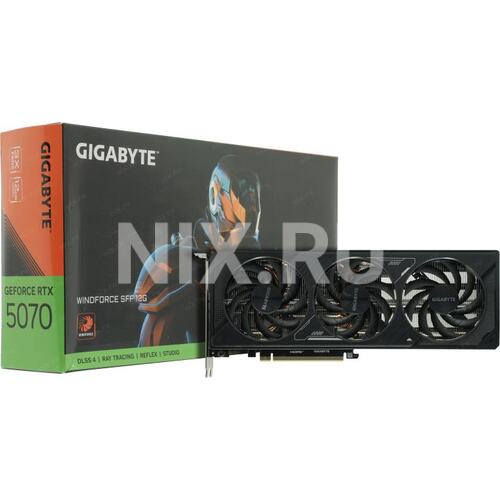 Игровая видеокарта GIGABYTE Windforce GV-N5070WF3-12GD GeForce® RTX 5070