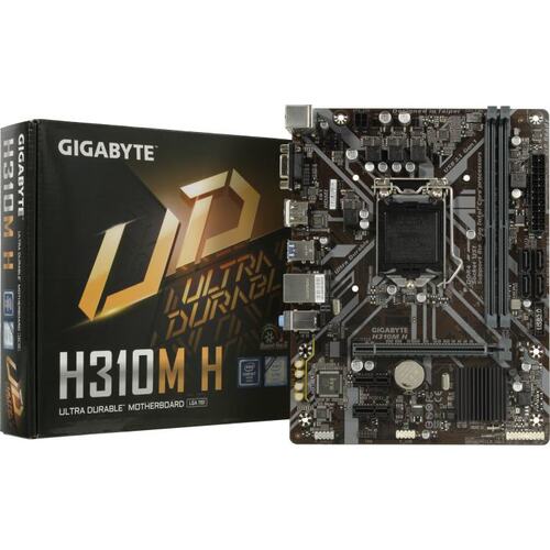 Материнская плата Socket LGA1151 GIGABYTE H310M H rev1.1 2DDR4 MicroATX
